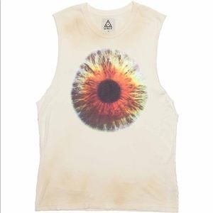 UNIF EYEBALL MUSCLE TEE SIZE L